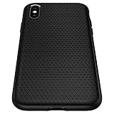 Spigen Liquid Air Armor Designed for Apple iPhone Xs Case (2018) / Designed for Apple iPhone X Case (2017) - Matte Black