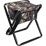 Allen Collapsible Folding Stool w/Storage Pouch, NextCamo
