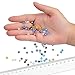 500PCS 6mm AB Glass Beads for Jewelry Making with Container Box Faceted Spacer Bead Crystal