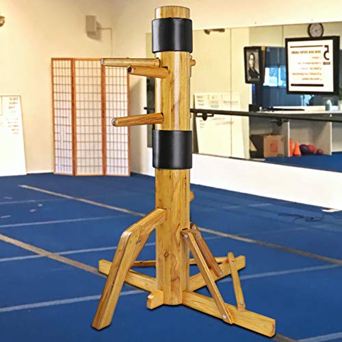 Flex HQ Adjustable Wing Chun Dummy Mook Yan Jong IP Man Training Target ...