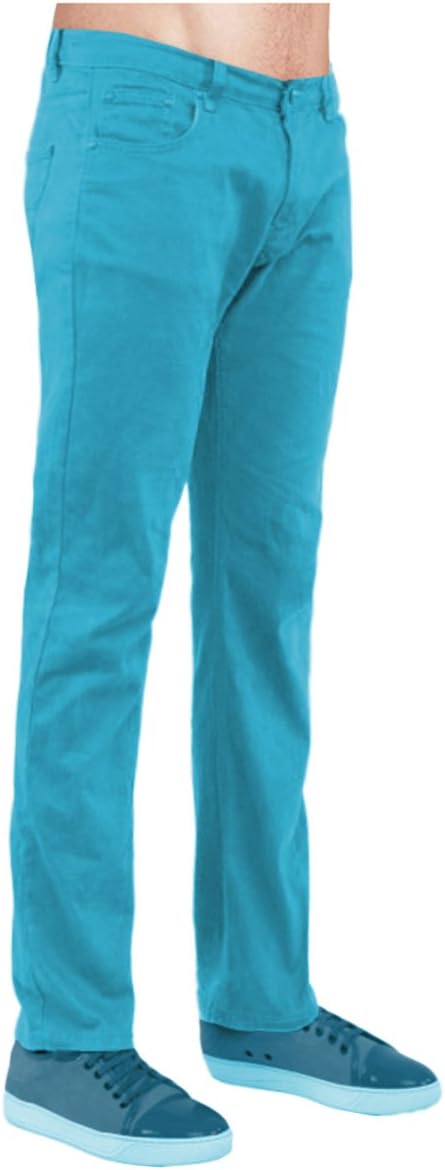 Guytalk Mens Slim Fit Jeans Cotton Stretch Pants