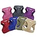 Downtown Pet Supply Step in Dog Harness for Small Dogs No Pull, Small, Blue - Adjustable Harness with Padded Mesh Fabric and Reflective Trim - Buckle Strap Harness for Dogs