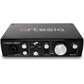 Artesia A22xt USB Audio Interface With 24Bit/96khz High-Resolution Recording, 48V Phantom Power, XLR Input, Professional Audio Interface for Music Production, Streaming, Podcasting