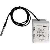 MHCOZY Zigbee Temperature Sensor Controller with Waterproof Probe,Tuya app Remote 16A Smart Switch(tuya zigbee hub Needed)