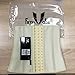 Firm abs Women's Waist Trainer Slimming Corset for Slim Down Control Appetite with 3 Hook Rows;Apricot;Large