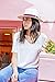 City Hunter Unisex Wide Brim Panama Straw Fedora Hat Multi Styles (L/XL, Pms480 Natural)