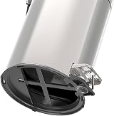 Tramontina 3L Pedal Bin Stainless Steel with Lid Bathroom Waste 17cm view 7