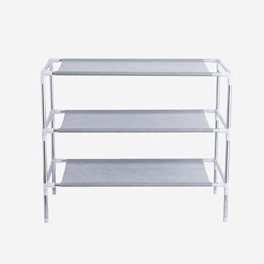 Estante de plástico para Zapatos de 4 Niveles Que Ahorra Espacio