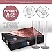50 Pack Champagne Party Set - Rose Gold Glitter Flutes, Premium Napkins & Paper Straws | Disposable or Reusable Glasses for Parties, Weddings, Catering Events