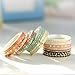 Foil Gold Skinny Washi Tape DIY Scrapbooking Album Paper Cards Decorative Crafts Japanese Masking Tape Supplies Set of 16
