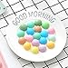 1 Inch Round Molds, 3 Packs Semi Sphere Silicone Mold for Making Half Sphere Candy, Chocolate, Cake, Jelly, Dome Mousse