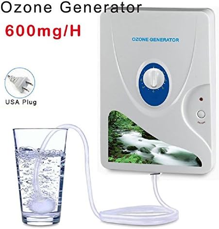 NiceMax Water Purifier Ozone Generator , Cycle 600mg/h Digital Air Purifier Plug-In Kill Odor Smell Remover Sterilizer Anion Ion Ozonizer For Home Food Vegetables Fruits