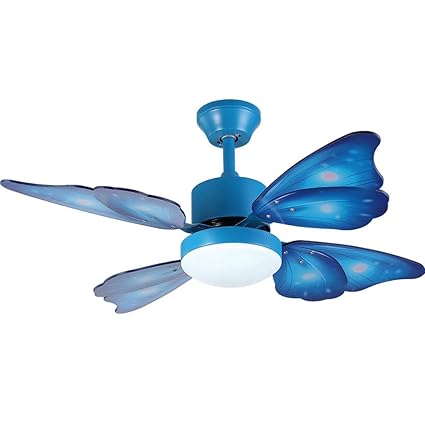 Amazon Com Silent Ceiling Fan Light Modern Creative Butterfly