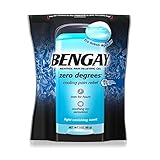 Bengay Zero Degrees, Menthol Pain Relieving Gel, Vanishing Scent, 3 Ounce (Packaging may vary)