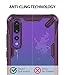 Ringke Fusion-X Compatible with Huawei P20 Pro Ergonomic Transparent Military Drop Tested Defense PC Back TPU Bumper Impact Resistant Protection Technology Cover Huawei P20 Pro Case - Lilac Purple