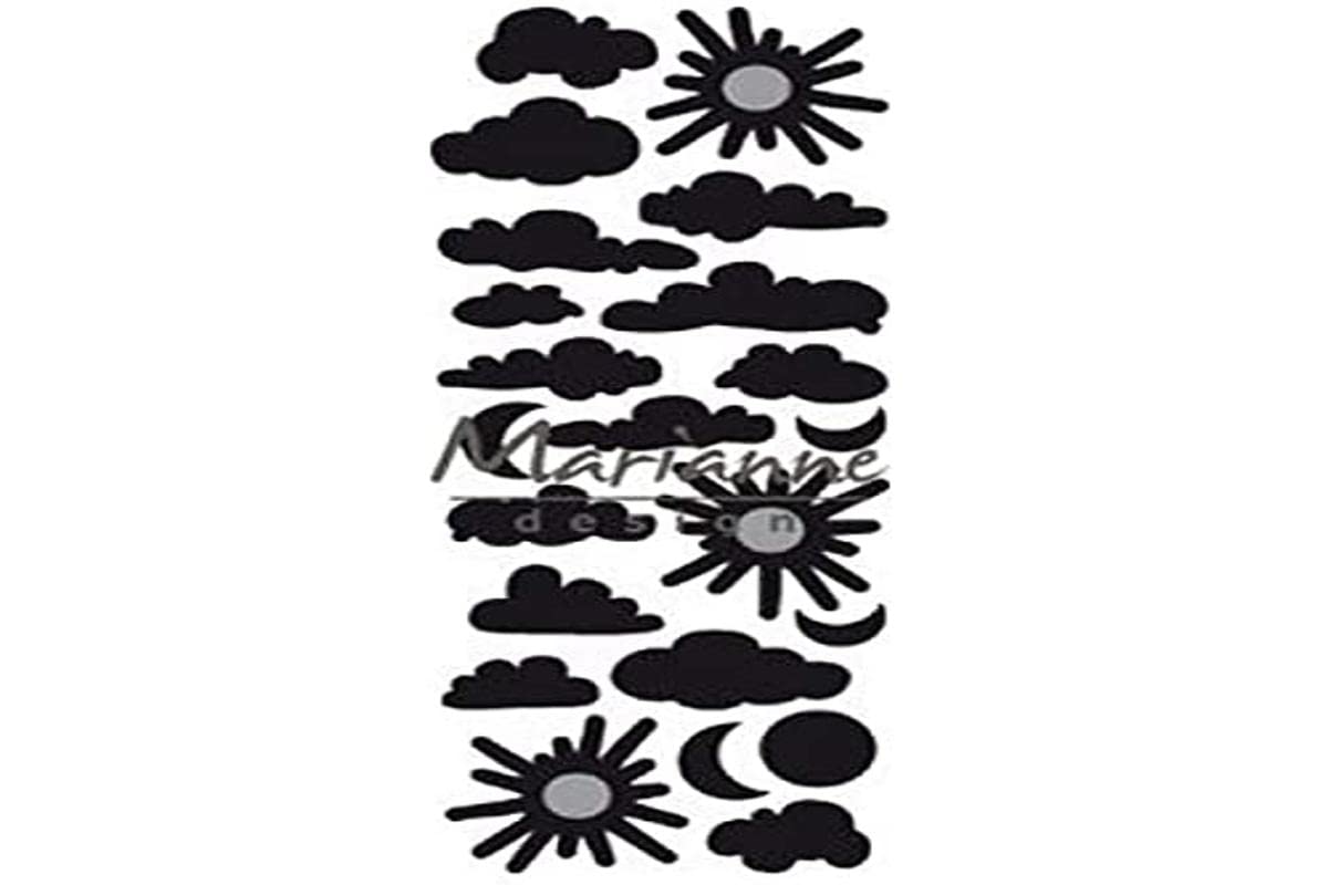 Marianne Design Cutting Die, Metal, Silver, Small