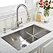 30 Inch 16 Gauge 10 Inch Deep Undermount Single Bowl Stainless Steel Kitchen Sink