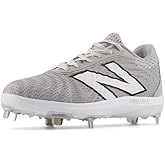 New Balance Men's FuelCell 4040 V7 Metal Baseball Shoe, Raincloud/Optic White, 8.5 M