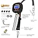 TiGaAT Digital Tire Pressure Gauge Inflator, 200 PSI Heavy Duty Air Chuck and Compressor Accessories High Air Pressure Gauge for 0.1 Display Resolution