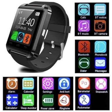 Pro/Plus reloj Bluetooth FM Pantalla táctil reloj inteligente para ...