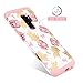 GUAGUA Galaxy S9 Plus Case Samsung S9 Plus Case Colorful Pineapple Slim Hybrid Hard PC Soft Silicone Cover Shockproof Protective Case for Samsung Galaxy S9 Plus Case for Girls&Women Rose Gold Pink