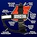 Real Service Dog Vest Harness + 50 ADA Info Cards Kit (Blue, (30