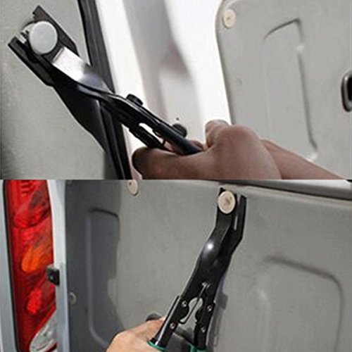 Wilk New 3 Pcs Car Door Trim Clip Plier Set , Fastener Remover Puller Repair - Combo Repair Tool Kit Set