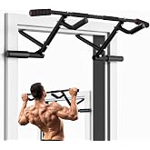 ONETWOFIT 2026 Upgrade Multi-Grip Pull Up Bar for Doorway - 460 lbs Heavy Duty Chin-Up Bar for Home Gym Exercise, Door Frame Pull Up Bar for Almost All Doors