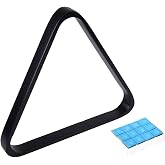 MoyanSuper Solid Wood Pool Ball Rack Billiard Ball Triangle Rack, Pool Table Ball Holder Positioning Rack,2-1/4" Pool Ball Rack