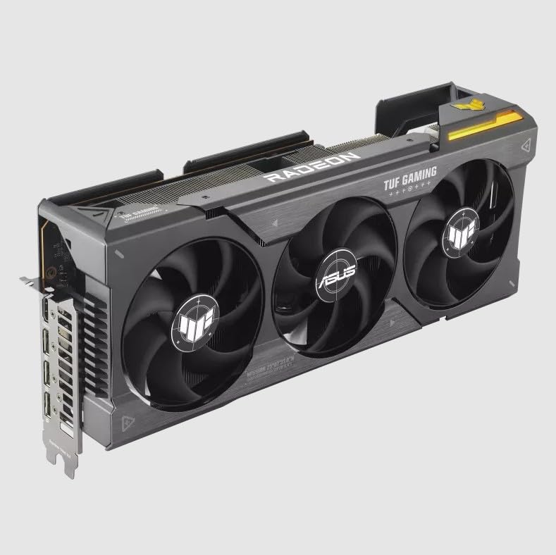 ASUS TUF Gaming Radeon RX 7900 XTX OC Edition 24GB GDDR6 Optimized Inside and Out for Lower Temps and Durability (TUF-RX7900XTX-O24G-GAMING) (Renewed)