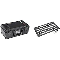 Pelican Air 1535 Case Bundle - Case with Foam Plus Molle Panel for Lid