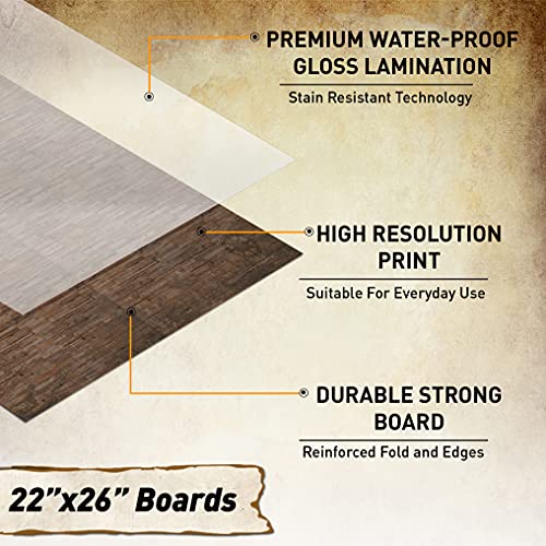 Melee Mats Ultimate Battle Grid Game Board Dry Erase Square RPG