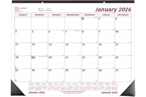Brownline® 2026 Monthly Desk Pad Calendar, 12 Months, January to December, 22" x 17" (C1731-26)