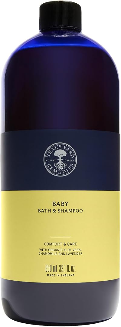 Neal's Yard Remedies Baby Bath & Shampoo Lavender Chamomile 950ml