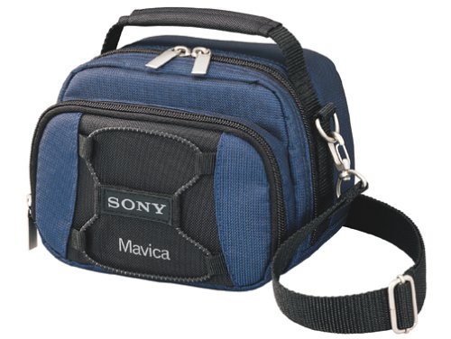 Sony LCS-MVCA Mavica Soft Carrying Case (Black/Blue)