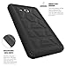 Poetic Turtle Skin Heavy Duty Protection Silicone Case with Sound-Amplification Feature for Samsung Galaxy Tab A 7.0 (2016) - Black