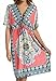 CHERRY CAT Beach Cover Ups Swimsuit Bathing Suits Plus Size Swimwear Cover-ups Sexy Beach Dress (Watermelon Red)