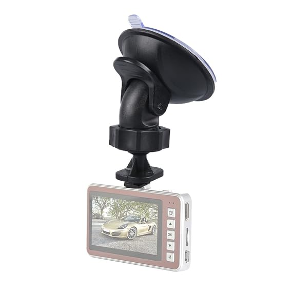 Car Suction Cup Holder Mount for Dash Cam Vehicle Video Recorder 5 Way