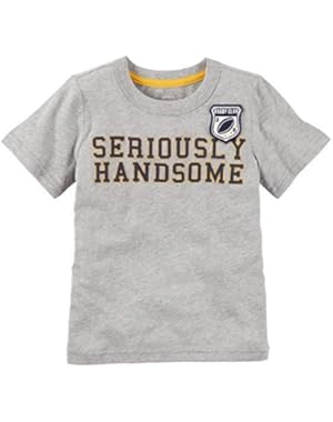 Carter's Baby Boys' Vintage Football Tee - Seriously Handsome - 12 Months