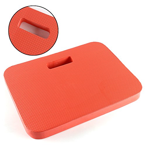 ASSR Thick Kneeling Pad, Extra Large 18"x11" Waterproof EVA Foam Comfort Kneeling Protection Mat for Car Repair Work, Gardening, Yoga, Exercise(Red) - Thumbnail 2