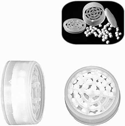 [Replacement Cartridge]DSIKER1657 Filtration Shower Head Negative Ion Mineral Ball for Purifies Shower Water to Rejuvenate Skin and Hair!For Negative Ionic Ion Flow Filter Shower head