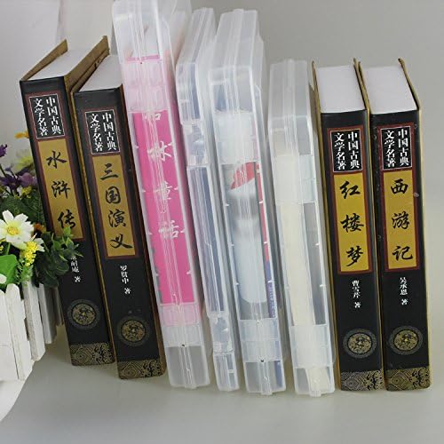 Portable A4 file Box Transparent plastic box Office Supplies Holder Document Paper Protector Desk Paper Organizers Case PP Storage Collections Container Magazine Organizers Box Case (1PCS) - Image 4