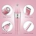 4IN1 Adnanced Women Groomer kit, Bikini Trimmer/Facial hair removal for women/Nose Hair Trimmer/Eyebrow Trimmer,Bikini Razor Wet/Dry,Ladies electric shaver for Face/Bikini Area/Armpit