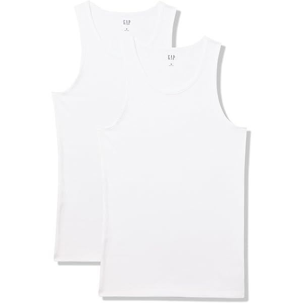 HEAD Paquete De 4 Camisetas Sin Mangas Acanaladas De Ajuste Atlético Para Hombre, Color Blanco, Talla M (blanco, XL), Blanco