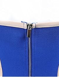 Meilun - Vestido sin mangas para mujer, con correa de cuerpo; vestido de club