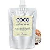 Coco Bliss Natural Coconut Oil Lubricant, Intimate Moisturizer, Lube for Him and Her, Personal Massage Oil, Silky Smooth Moisturizer with Vanilla Extract and Almond Oil, 3 Fl Oz