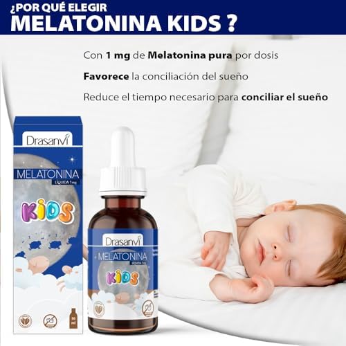 MELATONINA LIQUIDA KIDS 50ML 1MG DRASANVI