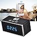 WiFi Hidden Camera HD Spy Mini Camera Night Vision Clock Wireless Remote Security Monitoring Motion Detection Video Recorder Nanny Cam No Audio