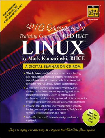 PTG Interactive's Training Course for Red Hat Linux: A Digital Seminar on CD-ROM (2nd Edition)