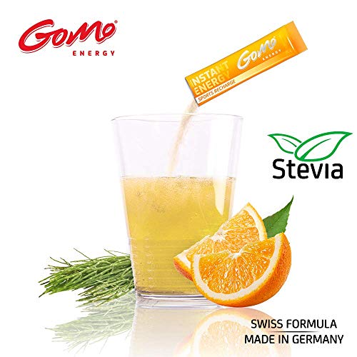 GoMo Energy® Sport Recovery Drink Mix | with Vitamin D3 + K2 + B Complex, Mineral Mix & Horsetail Extract | Sugar Free & Caffeine Free | Isotonic Energy Drink Powder Mix | Sports Recharge 30 Servings - Thumbnail 2